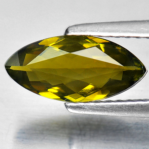 0.99 Ct. Clean Marquise Natural Lime Green Tourmaline