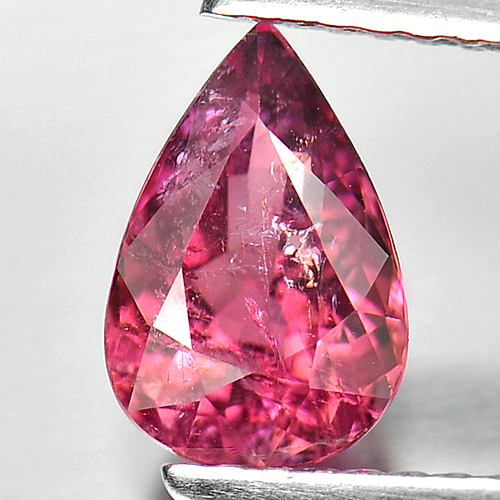 1.22 Ct. Exceptional Natural Pink Tourmaline Pear Shape Unheated