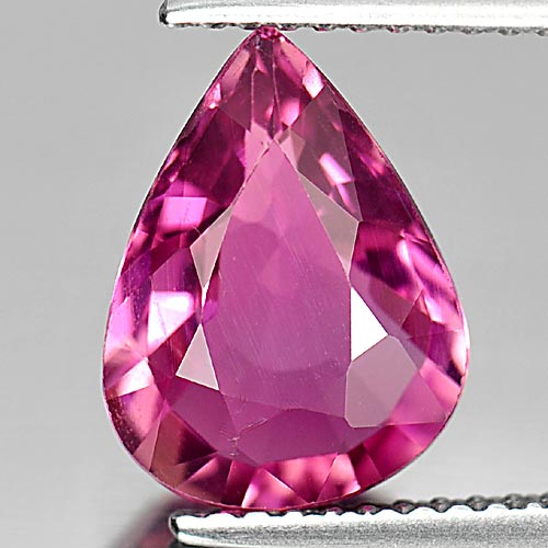 Clean Pink Tourmaline Pear Shape11.3 x 8.5 x 4.4 Mm. 2.54 Ct. Natural Gemstone