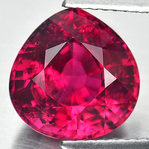 Purplish Pink Tourmaline 4.87 Ct. Pear Shape Natural Gemstone From Nigeria