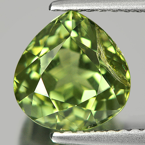 Unheated 2.71 Ct. Natural Green Tourmaline Gemstone Pear Shape