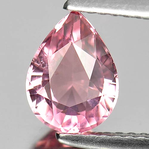 1.41 Ct. Natural Pink Tourmaline Gemstone Pear Shape Unheated