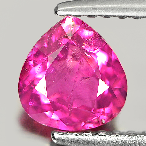 Unheated 0.88 Ct. Pear Shape Natural Pinkish Purple Tourmaline Gemstone
