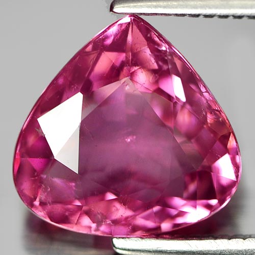 Pink Tourmaline 2.44 Ct. Pear Shape 9.3 x 9.5 Mm. Natural Gemstone From Nigeria