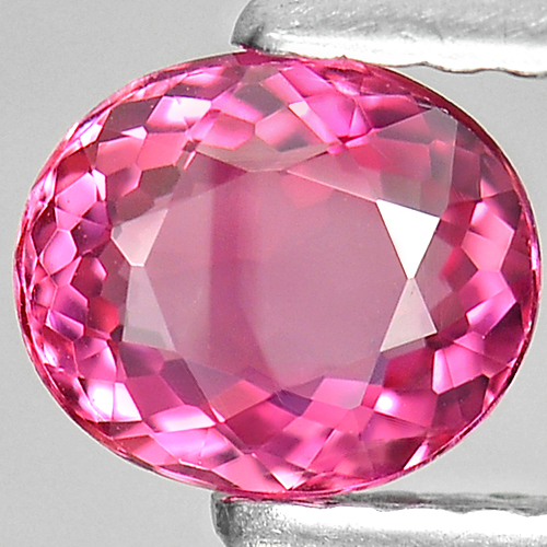 0.69 Ct. Natural Gemstone Purplish Pink Tourmaline Oval Shape Unheated