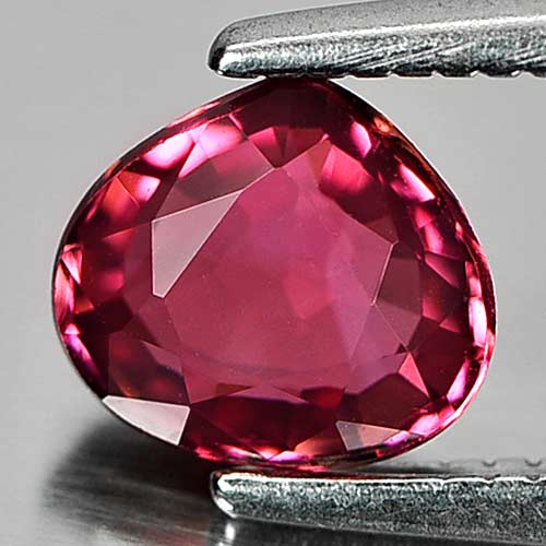 0.73Ct. Charming Color Natural Purplish Pink Tourmaline Gemstone Pear Shape