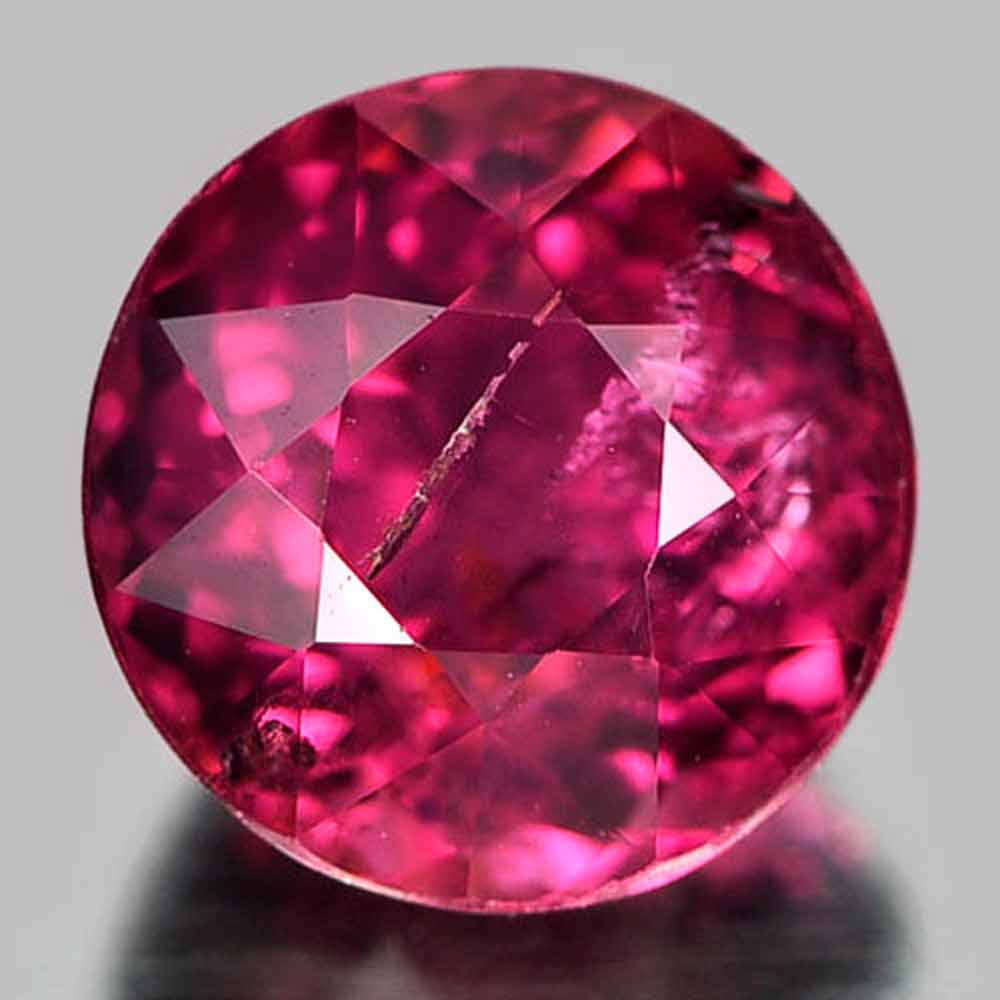 1.12 Ct. Charming Gemstone Natural Violet Pink Tourmaline Round Shape