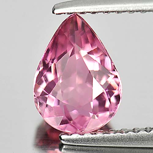 Pink Tourmaline 1.51 Ct. Pear Shape 8.5 x 6.2 Mm. Natural Gemstone Unheated