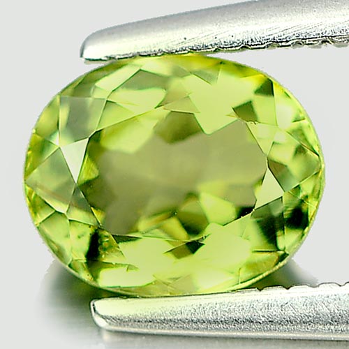 0.85 Ct. Oval Natural Gem Green Tourmaline From Nigeria