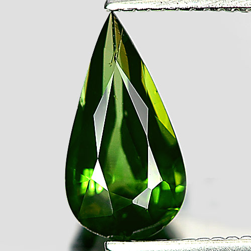 Natural Gemstone 0.94 Ct. Pear Shape Green Tourmaline Nigeria