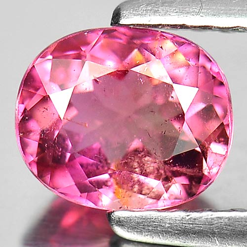 0.85 Ct. Oval Shape Natural Gemstone Pink Tourmaline Unheated From Nigeria