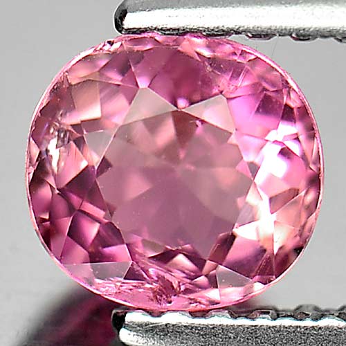 0.81 Ct. Good Natural Gemstone Violet Pink Tourmaline Oval Shape