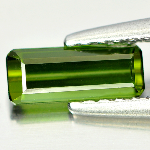 0.52 Ct. Good Natural Gemstone Octagon Shape Green Tourmaline Unheated