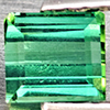 Natural Green Tourmaline 0.78 Ct. Baguette Shape 4.9 x 4.4 Mm. Gemstone From Nigeria Natural Green Tourmaline 0.78 Ct. Baguette Shape 4.9 x 4.4 Mm. Gemstone From Nigeria