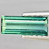 Natural Green Tourmaline 0.81 Ct. Baguette Shape 8.2 x 3.3 Mm. Gemstone From Nigeria Natural Green Tourmaline 0.81 Ct. Baguette Shape 8.2 x 3.3 Mm. Gemstone From Nigeria
