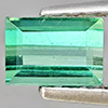Natural Green Tourmaline 0.79 Ct. Baguette Shape 5.2 x 3.6 Mm. Gemstone From Nigeria Natural Green Tourmaline 0.79 Ct. Baguette Shape 5.2 x 3.6 Mm. Gemstone From Nigeria