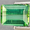 Natural Green Tourmaline 0.67 Ct. Baguette Shape 5.4 x 4 Mm. Gemstone From Nigeria Natural Green Tourmaline 0.67 Ct. Baguette Shape 5.4 x 4 Mm. Gemstone From Nigeria