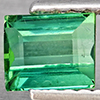 Natural Green Tourmaline 0.67 Ct. Baguette Shape 5.1 x 4.3 Mm. Gemstone From Nigeria Natural Green Tourmaline 0.67 Ct. Baguette Shape 5.1 x 4.3 Mm. Gemstone From Nigeria