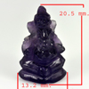 12.57 Ct. Natural Gemstone Purple Amethyst Ganesha Carving Size20.5x13.2mm. 12.57 Ct. Natural Gemstone Purple Amethyst Ganesha Carving Size20.5x13.2mm.