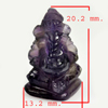 12.81 Ct. Natural Gemstone Purple Amethyst Ganesha Carving Size20.2x13.2mm. 12.81 Ct. Natural Gemstone Purple Amethyst Ganesha Carving Size20.2x13.2mm.