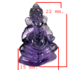 16.56 Ct. Natural Gemstone Purple Amethyst Ganesha Carving Unheated 16.56 Ct. Natural Gemstone Purple Amethyst Ganesha Carving Unheated