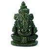 Natural Genuine Burmese Jade 39.65 Ct. Happy Ganesha Carving Shape
