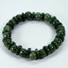 Green Jade Beads Flexibility Bracelet Length 7 Inch. 155.88 Ct. Natural Gemstone