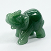 Natural Genuine Burmese Jade 109.67 Ct. Elephant Carving Shape