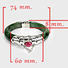 384.51 Ct. Natural Genuine Burmese Jade Bangle Diameter With Silver Jewelry Ruby