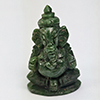 Natural Genuine Burmese Jade 40.05 Ct. Happy Ganesha Carving Shape