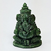 Natural Genuine Burmese Jade 42.98 Ct. Happy Ganesha Carving Shape