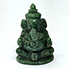 Natural Genuine Burmese Jade 47.40 Ct. Happy Ganesha Carving Shape