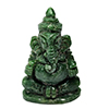 Natural Genuine Burmese Jade 46.48 Ct. Happy Ganesha Carving Shape