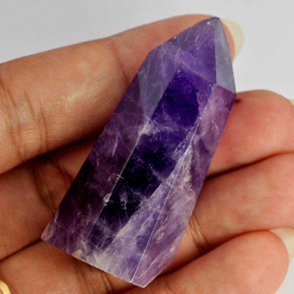Purple Amethyst Rough 154.80 Ct. Natural Gemstone From Brazil Unheated