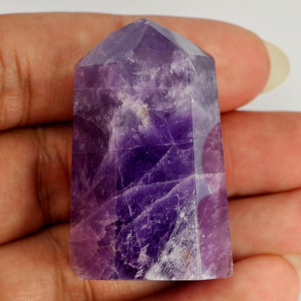 Purple Amethyst Rough 160.30 Ct. Natural Gemstone Unheated From Brazil