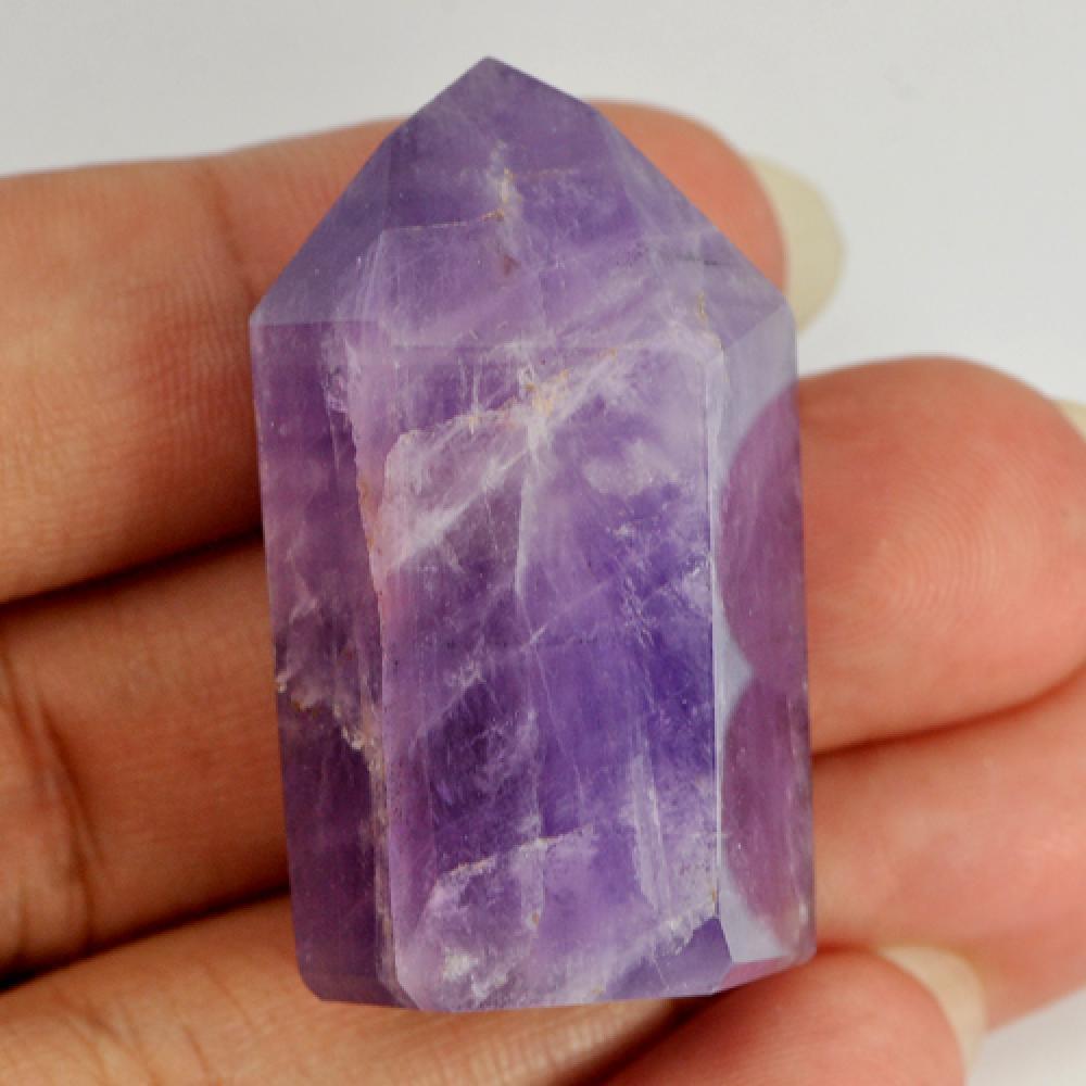 Purple Amethyst Rough 126.45 Ct. Natural Gemstone Unheated From Brazil