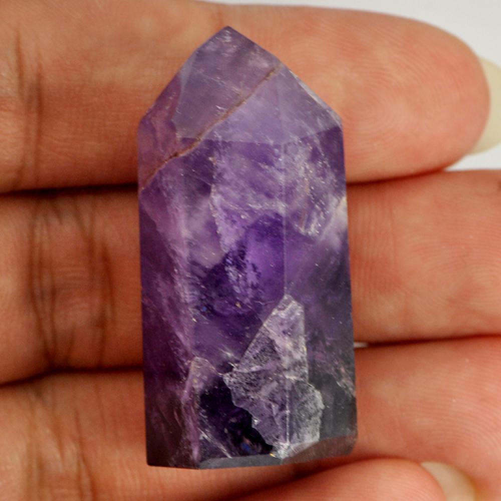 Purple Amethyst Rough 99.60 Ct. Gemstone Natural From Brazil Unheated