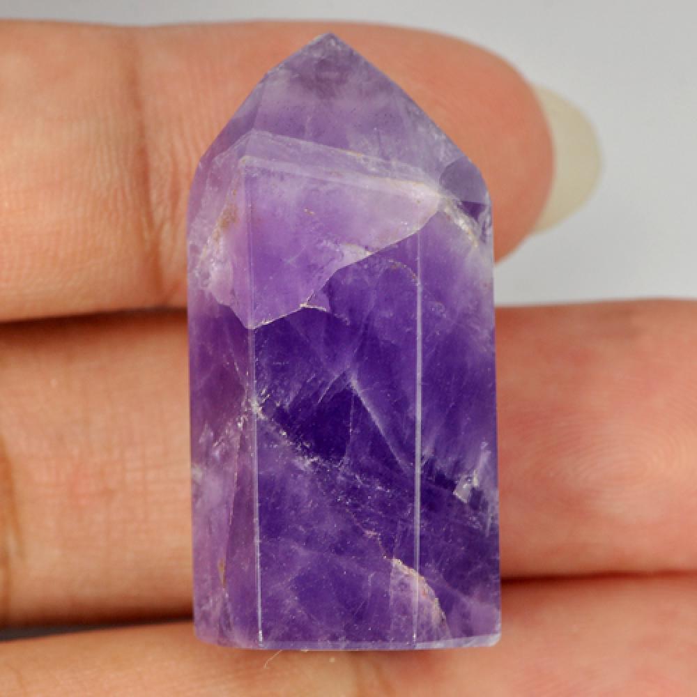 Purple Amethyst Rough 70.85 Ct. Natural Gemstone Unheated From Brazil