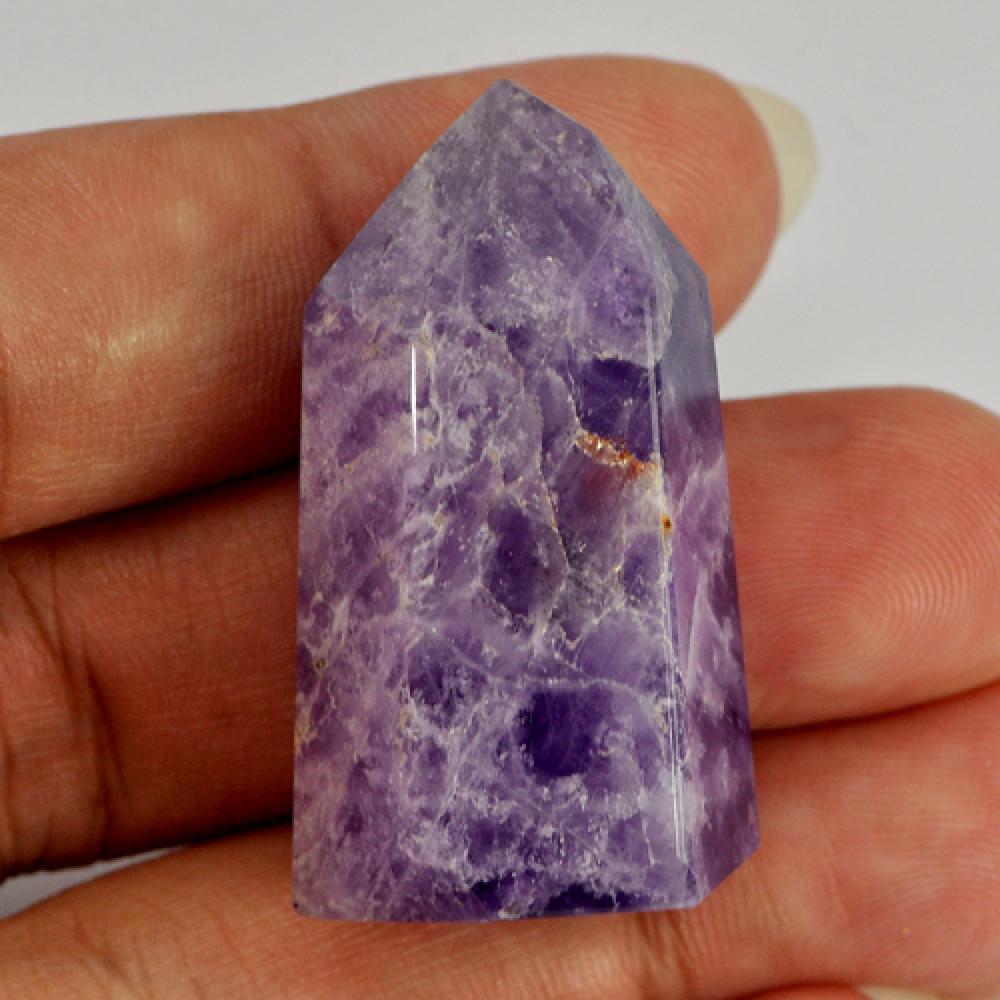 Purple Amethyst Rough 99.30 Ct. Natural Gemstone From Brazil Unheated