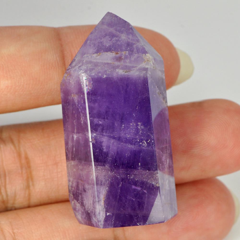 Purple Amethyst Rough 116.80 Ct. Natural Gemstone Unheated From Brazil
