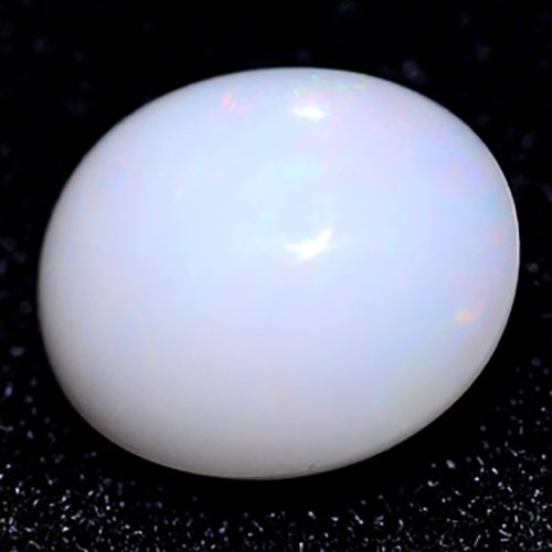 Unheated 4.36 Ct. Natural Multi Color Opal Gem Oval Cabochon