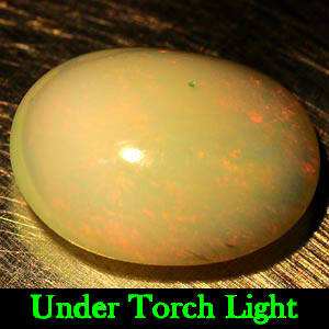 Unheated 1.37 Ct. Natural Multi Color Opal Sudan Gem