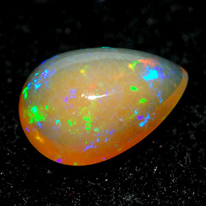 Unheated 1.23 Ct. Natural Multi Color Opal Sudan Gem
