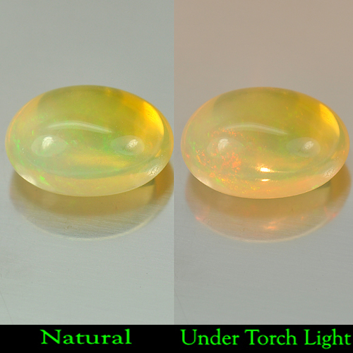 Unheated 3.74 Ct. Natural Multi Color Opal Sudan Gem