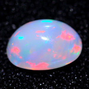 0.60 Ct. Oval Cabochon Natural Multi Color Opal Sudan