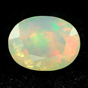 0.95 Ct. Oval Natural Multi Color Opal Unheated Sudan