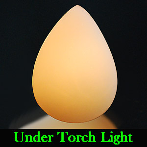 0.90 Ct. Pear Natural Multi Color Opal Sudan Unheated