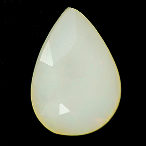 0.97 Ct. Pear Natural Multi Color Opal Sudan Unheated