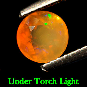 Unheated  0.81 Ct. Natural Multi Color Opal Sudan Gem