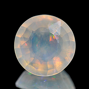 2.03 Ct. 9.3 Mm Natural Multi Color Opal Sudan Unheated